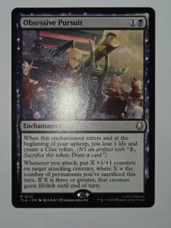 MTG Obsessive Pursuit Avatar: The Last Airbender 0112 Regular Rare - Image 2