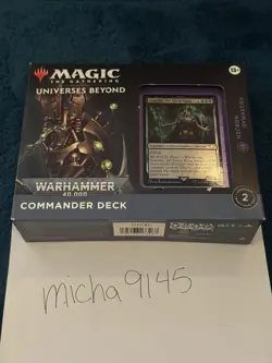 MTG Magic the Gathering Universes Beyond Warhammer 40k Necron Dynasties SEALED - Image 1