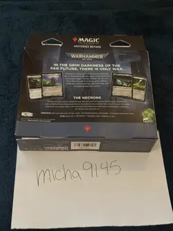 MTG Magic the Gathering Universes Beyond Warhammer 40k Necron Dynasties SEALED - Image 2