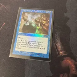 Mtg FOIL RETRO FRAME Dig Through Time - WPN & Gateway Promos + Bonus Foils - Image 5