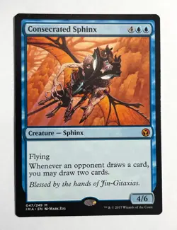 Consecrated Sphinx, IMA 047/249 MTG, non-foil - Image 1