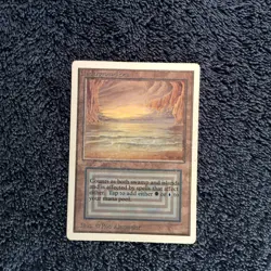 UNDERGROUND SEA rare UNLIMITED Magic the Gathering HP - Image 4