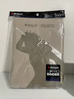 Ultra PRO MTG Final Fantasy Cloud Planet's Champion - 9 Pocket Zip Pro Binder - Image 1