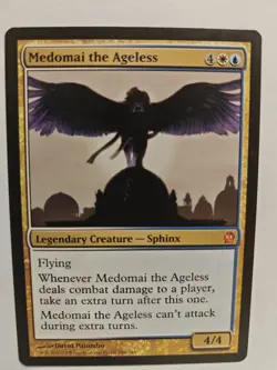 MTG - MEDOMAI THE AGELESS - LP - THEROS - MYTHIC - Image 1