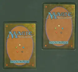 TUNDRA and MISHRA'S WAR MACHINE (Revised) Italian Foreign Black Border MTG - Image 3