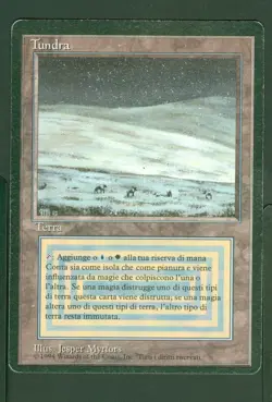 TUNDRA and MISHRA'S WAR MACHINE (Revised) Italian Foreign Black Border MTG - Image 4