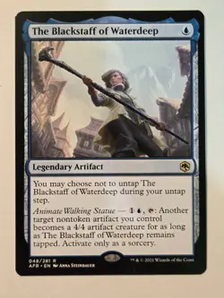 MTG The Blackstaff of Waterdeep AFR 048/281 Regular Rare - Image 2