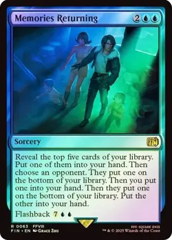 Memories Returning Foil Final Fantasy MTG - Image 1