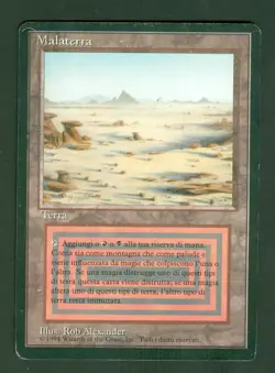 BADLANDS (Revised) and Inferno (The Dark) Foreign Black Border MTG - Image 4