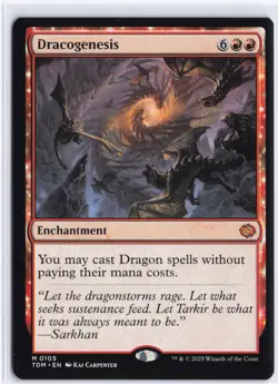 Dracogenesis Tarkir: Dragonstorm #105 MTG NM / M - Image 1