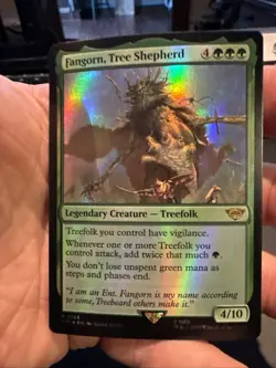 Fangorn, Tree Shepherd Lord of the Rings Foil 168 NM - Image 1