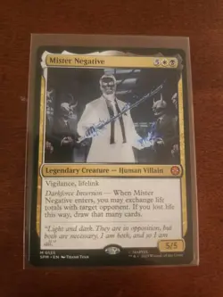 Mister Negative Mythic M 0135 non-foil Spider-Man MTG Pack Fresh! - Image 1