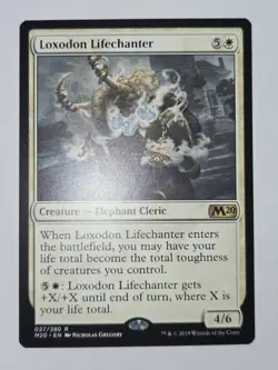 MTG Loxodon Lifechanter Core 2020 027/280 Regular Rare - Image 2