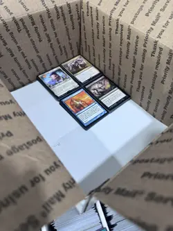 🧙17lbs+ 4200+ UNSEARCHED Magic The Gathering Bulk Lot LP/NM w/ Rares & Foils‼ - Image 2