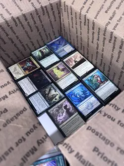 🧙17lbs+ 4200+ UNSEARCHED Magic The Gathering Bulk Lot LP/NM w/ Rares & Foils‼ - Image 3