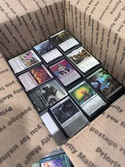 🧙17lbs+ 4200+ UNSEARCHED Magic The Gathering Bulk Lot LP/NM w/ Rares & Foils‼ - Image 5