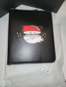 New Pokemon Card Zippered Binder Holds 900 Cards with 50 Removable Sleeves TCG - Image 1