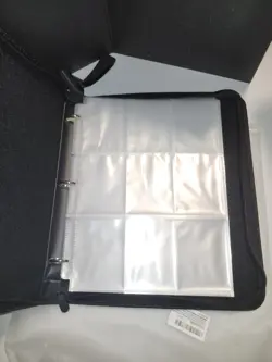 New Pokemon Card Zippered Binder Holds 900 Cards with 50 Removable Sleeves TCG - Image 3