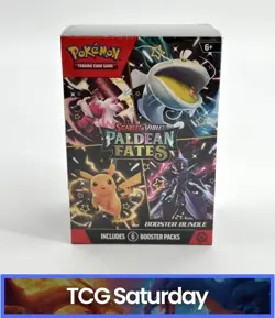 POKEMON SCARLET & VIOLET PALDEAN FATES SEALED BOOSTER BUNDLE BOX - Image 1