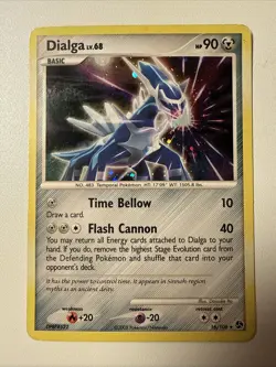 2007 Dialga Lv.68 16/106 Holo Rare Pokemon TCG Great Encounters - Image 1