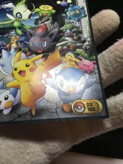 Pikachu Zorua Piplup Celebi 105 - VIntage Pokemon Bromides DX Jumbo Cards - Image 3