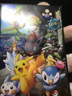 Pikachu Zorua Piplup Celebi 105 - VIntage Pokemon Bromides DX Jumbo Cards - Image 4