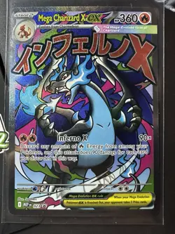 Mega Charizard X ex UPC, Black Star Promo, MEP 023, Holo Raw, Pokemon TCG, NM!!! - Image 1