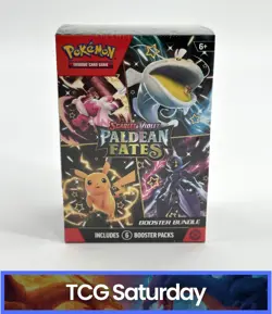 POKEMON SCARLET & VIOLET PALDEAN FATES SEALED BOOSTER BUNDLE BOX - Image 1