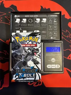 22.62g Heavy - Pokemon TCG S&V - Black Bolt Booster Pack! Semi GOD U - Image 1