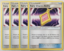 POKEMON 4X FAIRY CHARM ABILITY 171/214 UNBROKEN BONDS UNCOMMON NEAR MINT-PLAYSET - Image 1