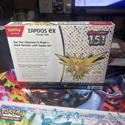 Zapdos ex Collection Box - NEW/Factory Sealed - S&V: 151 - Pokemon TCG - Image 4
