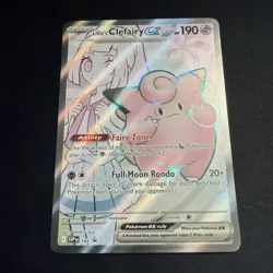Lillie's Clefairy ex 185 promo Ultra Rare Pokemon TCG Journey Together - Image 1