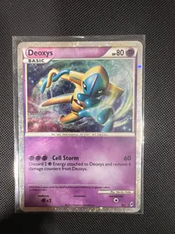 Pokemon Tcg Call Of Legends Deoxys SL1 Holo Shiny 2011 - Image 1