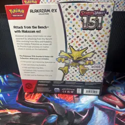 Alakazam ex Collection Box - NEW/Factory Sealed - Pokemon TCG - Image 4