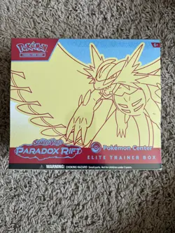 Paradox Rift Pokemon Center Elite Trainer Box ETB Roaring Moon New And Sealed - Image 1