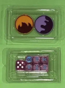Pokemon TCG Damage Counter Dice & Status Markers – New - Image 1