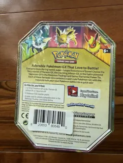 Pokemon TCG: Elemental Power Tin Flareon GX + 4 Booster Packs 2019 (Team UpU) - Image 3