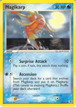 Magikarp 67/112 Common FireRed & LeafGreen Pokemon NM - Image 1