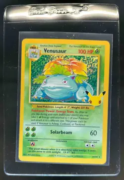 Pokemon Celebrations Classic Collection Venusaru Holo #15/102 - Image 1