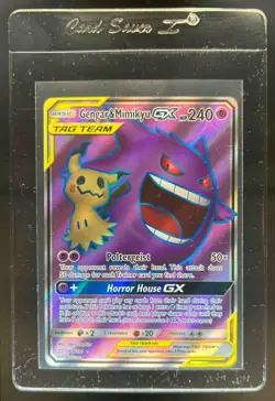 2019 Pokemon Sun & Moon Gengar & Mimikyu GX Tag Team #164/181 - Image 1