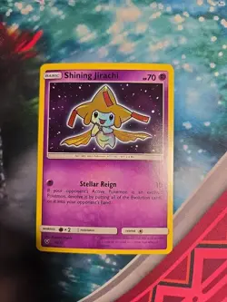 Shining Jirachi 42/73 Shining Legends (LP-) Pokemon TCG - Image 1