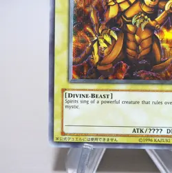 Yu-Gi-Oh Winged Dragon of Ra GBI-003 Secret Rare Promo Near MINT English n159 - Image 4