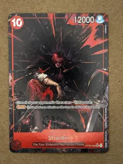 One Piece Shanks OP09-004 SR Alt Art (English) Emperors in the New World - Image 1
