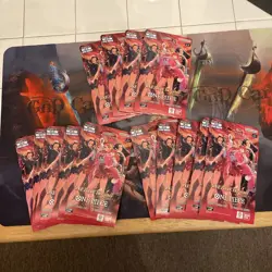 One Piece EB-03 Heroines Edition Sleeved Booster Pack Lot of 14 - Image 1