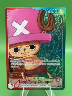 Tony Tony Chopper - One Piece OP08-001 - AAL Alt Art Leader - Two Legends - Image 1