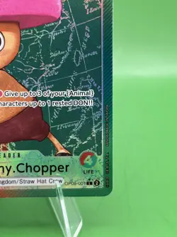 Tony Tony Chopper - One Piece OP08-001 - AAL Alt Art Leader - Two Legends - Image 3