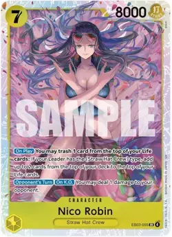 Nico Robin (055) X1 -NM/M- Extra Booster: One Piece Heroines Edition - Image 1