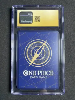 CGC 10 Monkey D. Luffy P-022 Alternate Art Parallel One Piece Pristine - Image 2