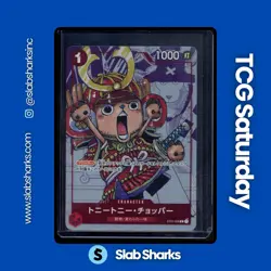 2022 ONE PIECE CCG 25TH (JAPANESE) #ST01-006 TONY TONY CHOPPER MANGA ALT. ART - Image 1