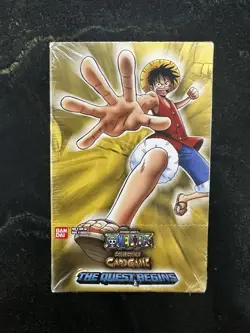 One Piece Half Booster Box Sealed “The Quest Begins” Vintage extremely rare - Image 1